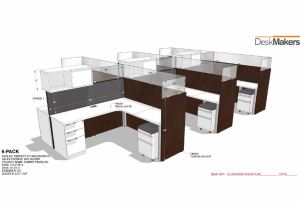 Custom Illustrated Space Planning